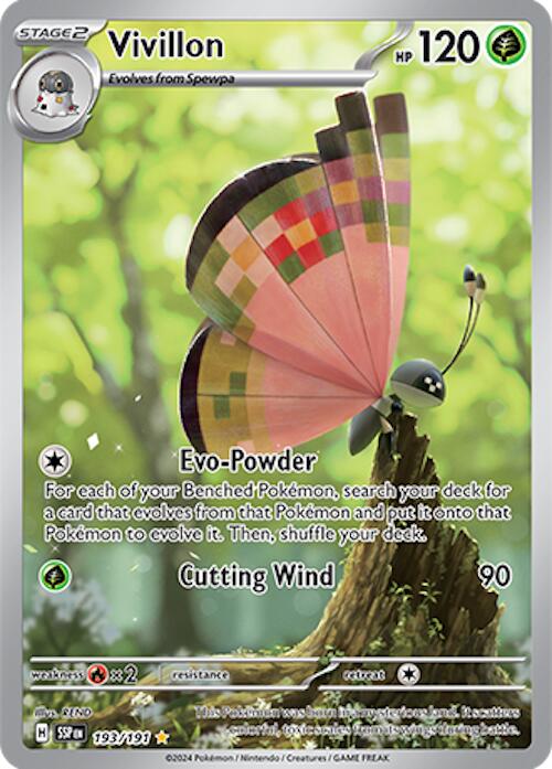 Vivillon (193/191) [Scarlet & Violet: Surging Sparks] | Gamers Paradise