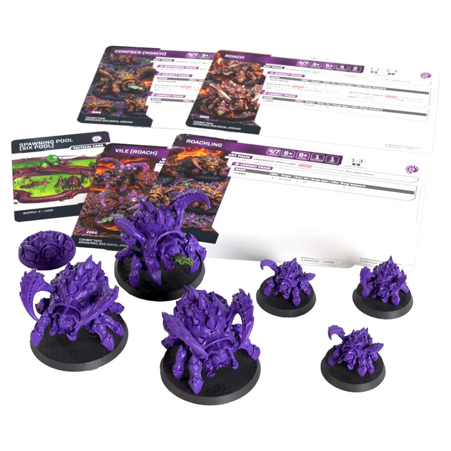 StarCraft: Tabletop Miniatures Game: Zerg: Roach Expansion Set (PREORDER) | Gamers Paradise