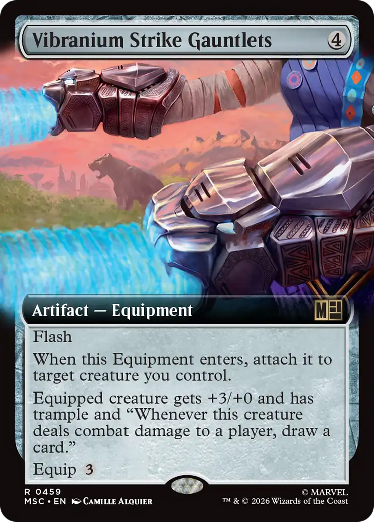 Vibranium Strike Gauntlets (Extended Art) [Marvel Super Heroes Commander] | Gamers Paradise