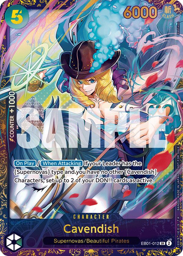 Cavendish (Treasure Cup 2024) [One Piece Promotion Cards] | Gamers Paradise