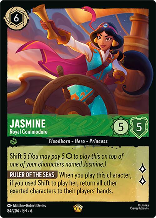 Jasmine - Royal Commodore (84/204) [Azurite Sea] | Gamers Paradise