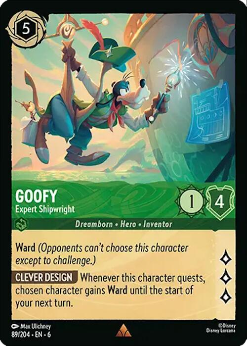 Goofy - Expert Shipwright (89/204) [Azurite Sea] | Gamers Paradise
