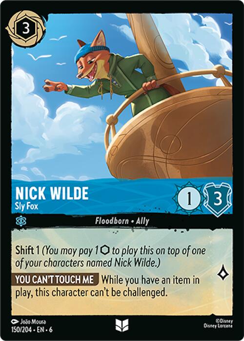 Nick Wilde - Sly Fox (150/204) [Azurite Sea] | Gamers Paradise