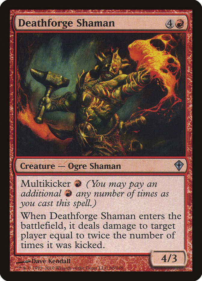 Deathforge Shaman [Worldwake] | Gamers Paradise