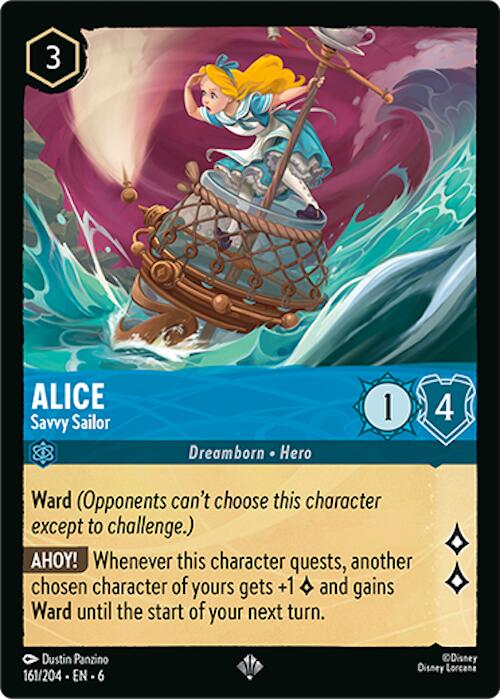 Alice - Savvy Sailor (161/204) [Azurite Sea] | Gamers Paradise