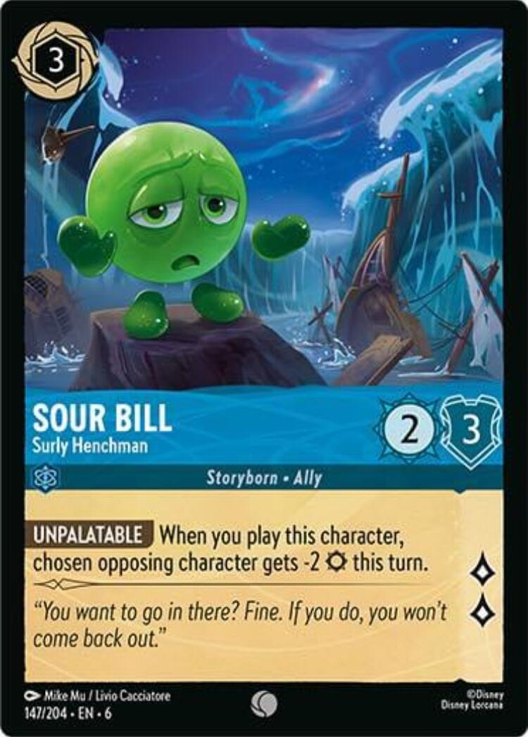 Sour Bill - Surly Henchman (147/204) [Azurite Sea] | Gamers Paradise