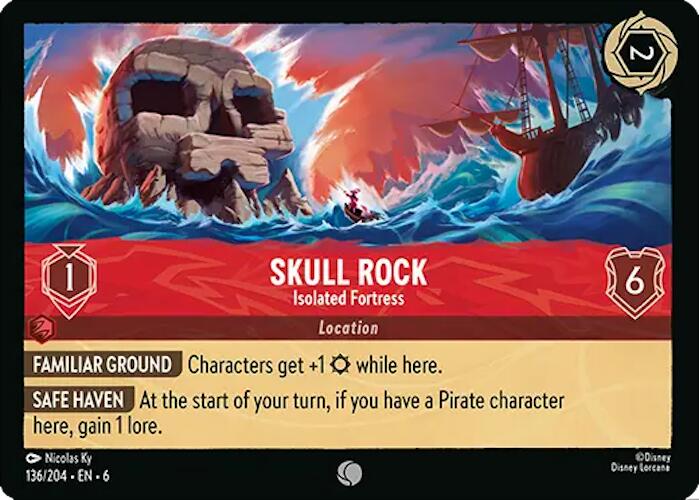Skull Rock - Isolated Fortress (136/204) [Azurite Sea] | Gamers Paradise