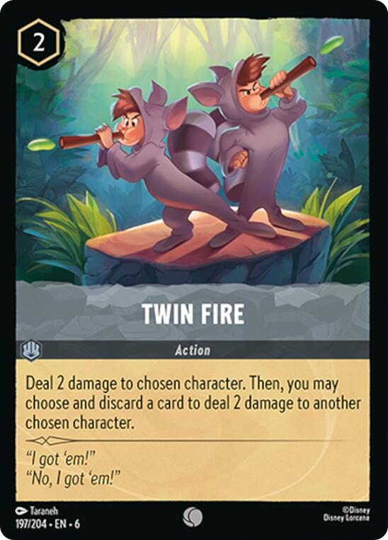 Twin Fire (197/204) [Azurite Sea] | Gamers Paradise
