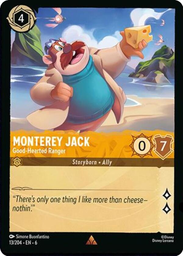 Monterey Jack - Good-Hearted Ranger (13/204) [Azurite Sea] | Gamers Paradise