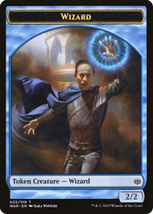 Servo // Wizard Double-Sided Token [Challenger Decks 2020 Tokens] | Gamers Paradise