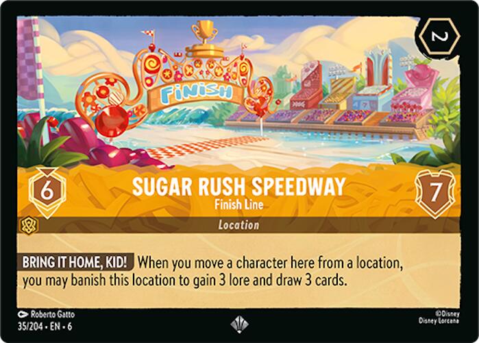 Sugar Rush Speedway - Finish Line (35/204) [Azurite Sea] | Gamers Paradise