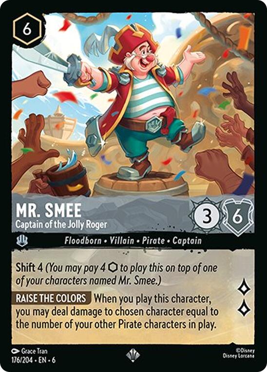 Mr. Smee - Captain of the Jolly Roger (176/204) [Azurite Sea] | Gamers Paradise