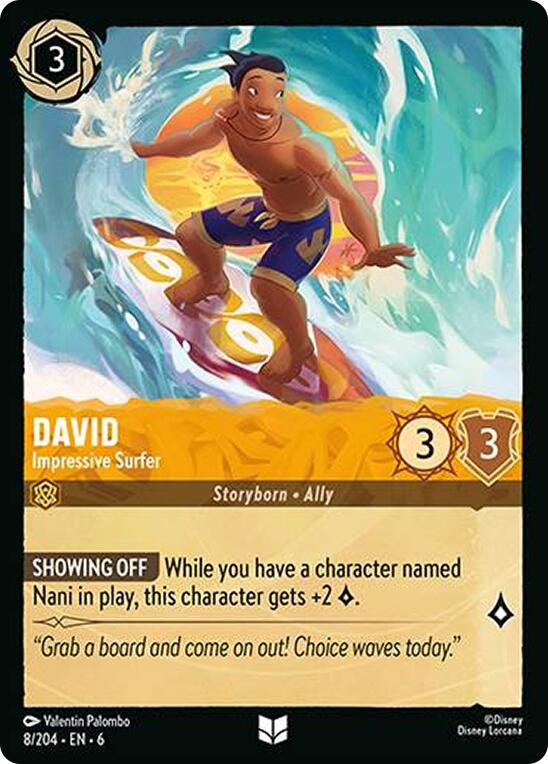 David - Impressive Surfer (8/204) [Azurite Sea] | Gamers Paradise