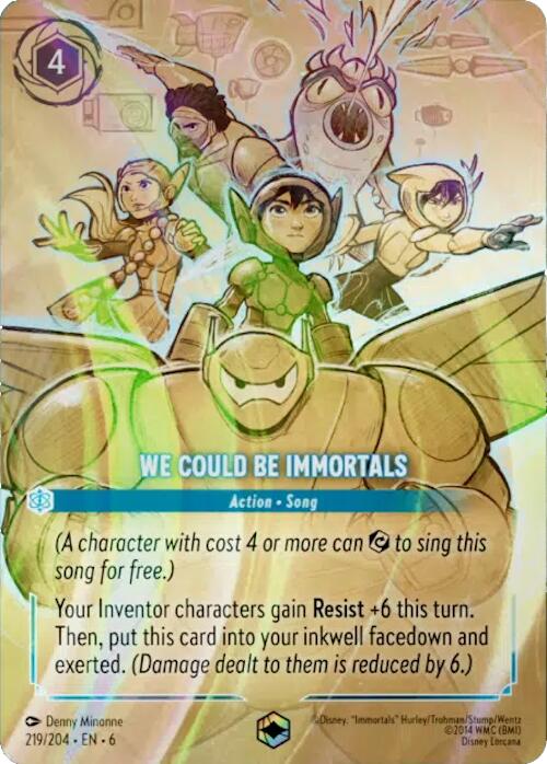 We Could Be Immortals (Enchanted) (219/204) [Azurite Sea] | Gamers Paradise
