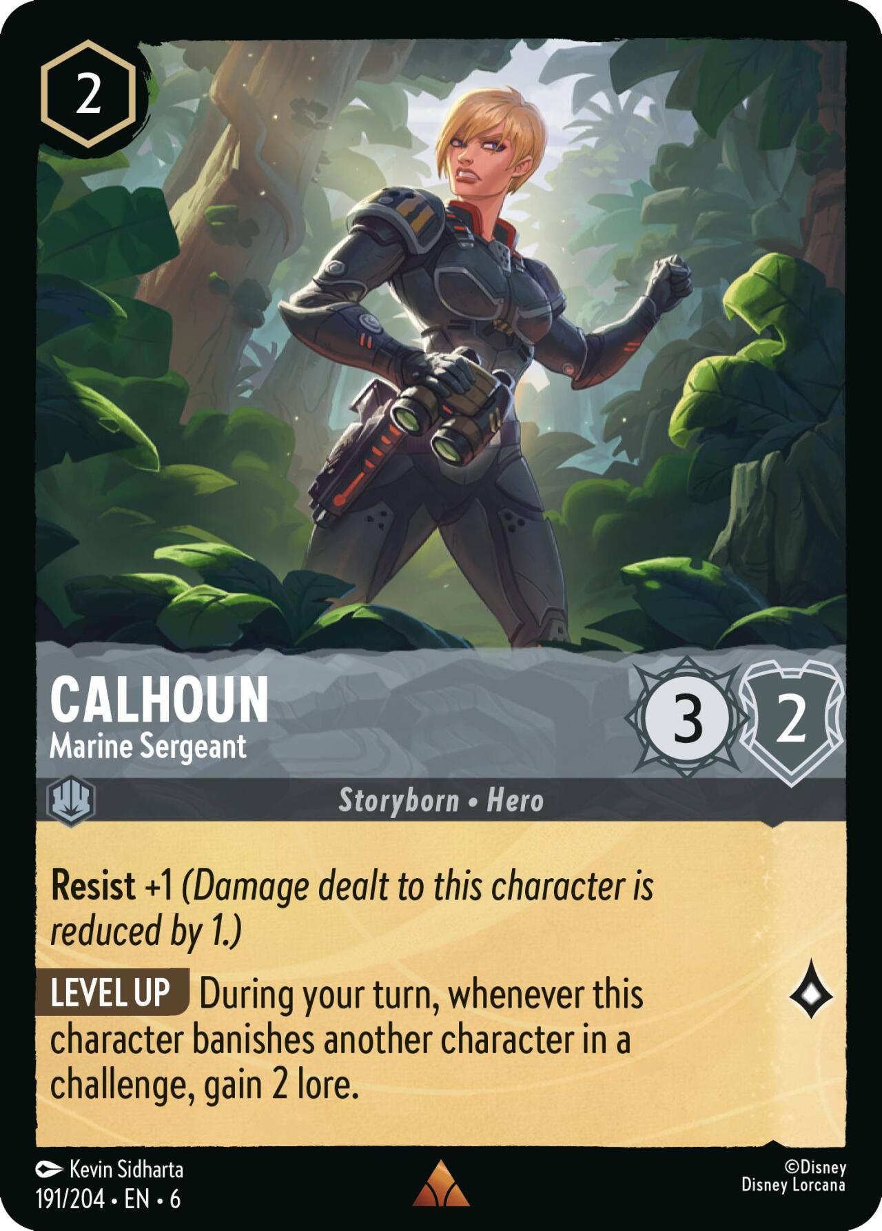 Calhoun - Marine Sergeant (191/204) [Azurite Sea] | Gamers Paradise