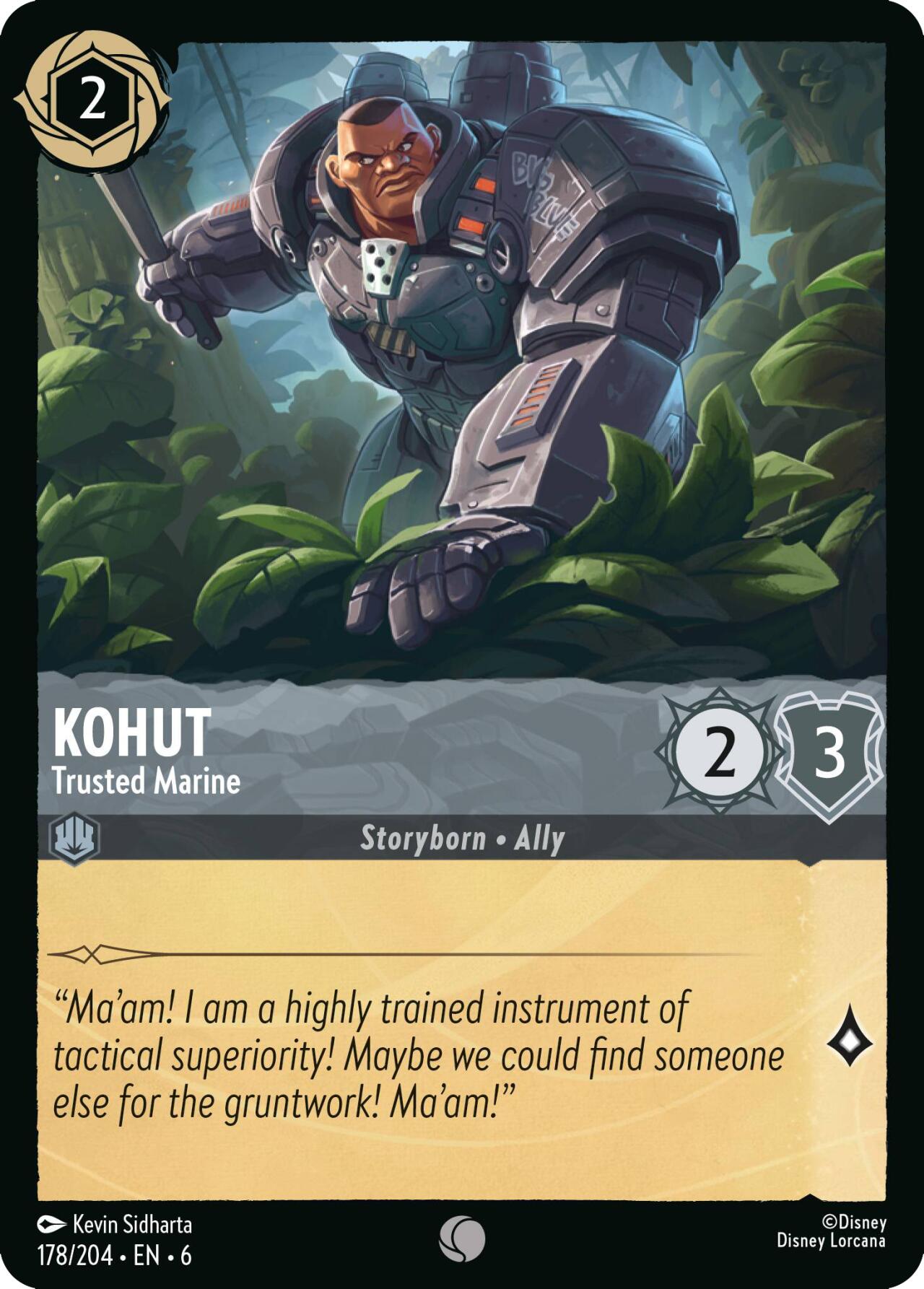 Kohut - Trusted Marine (178/204) [Azurite Sea] | Gamers Paradise