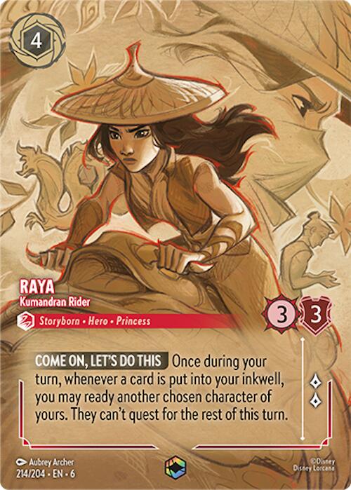 Raya - Kumandran Rider (Enchanted) (214/204) [Azurite Sea] | Gamers Paradise
