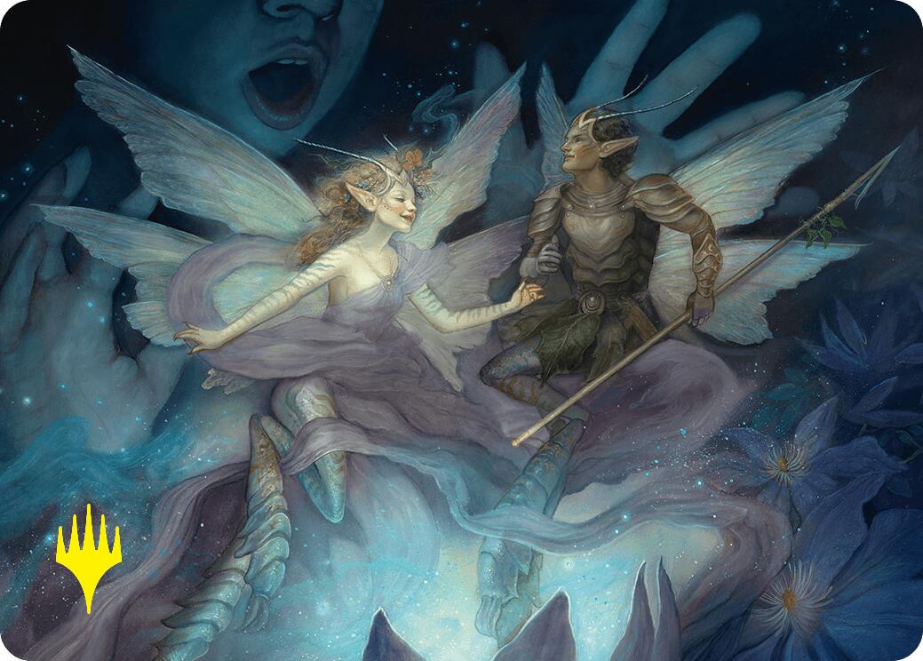 Faebloom Trick Art Card (6/54) (Gold-Stamped Signature) [Foundations Art Series] | Gamers Paradise