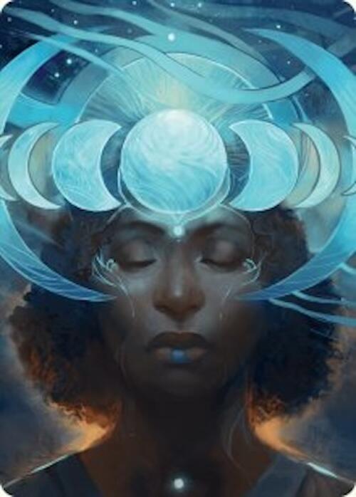 Lunar Insight Art Card (31/54) [Foundations Art Series] | Gamers Paradise