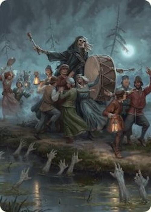 Blasphemous Edict Art Card (35/54) [Foundations Art Series] | Gamers Paradise