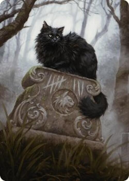 Nine-Lives Familiar 2 Art Card (36/54) [Foundations Art Series] | Gamers Paradise