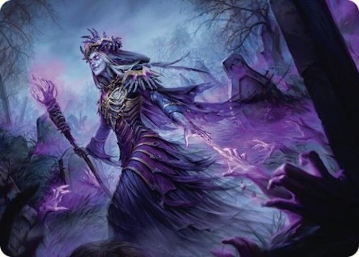 Zul Ashur, Lich Lord Art Card (10/54) [Foundations Art Series] | Gamers Paradise