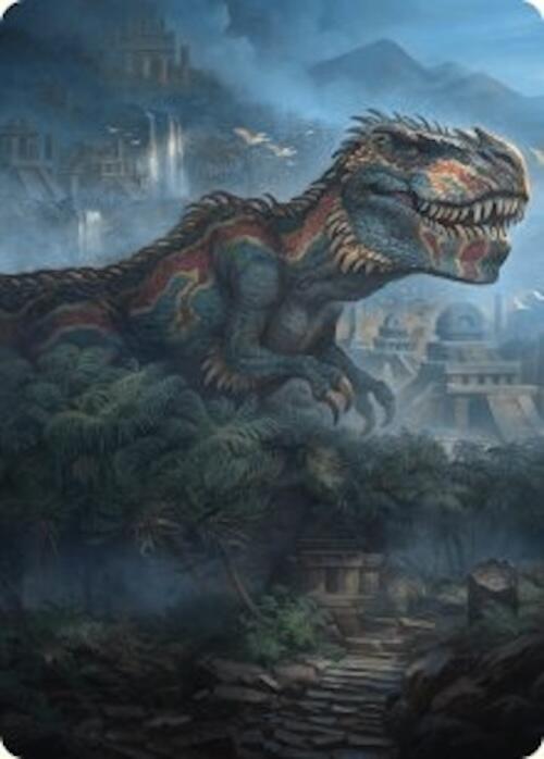 Ghalta, Primal Hunger Art Card (41/54) [Foundations Art Series] | Gamers Paradise