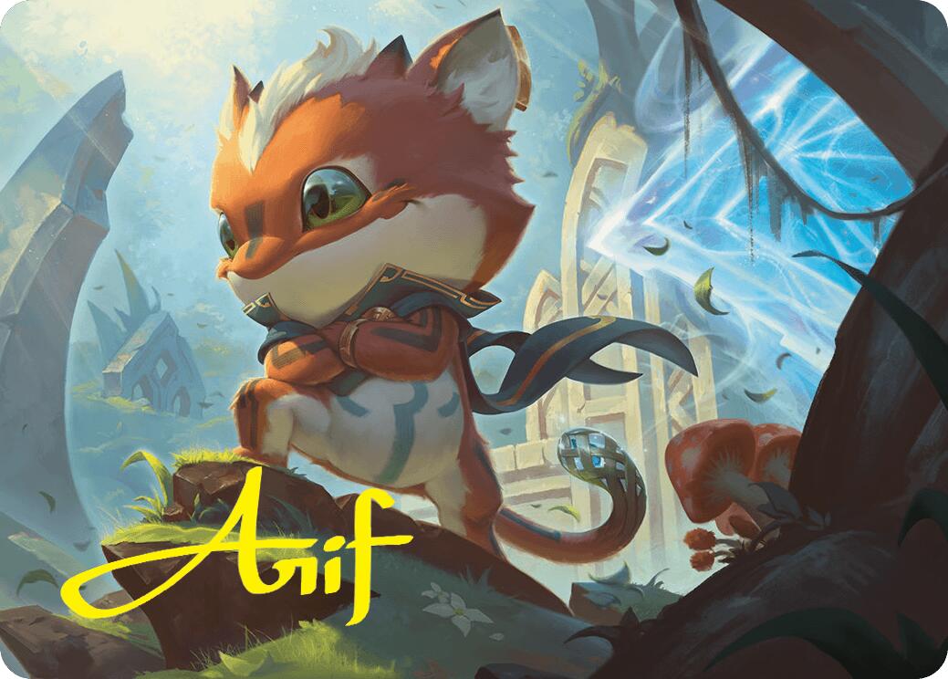 Loot, Exuberant Explorer Art Card (12/54) (Gold-Stamped Signature) [Foundations Art Series] | Gamers Paradise