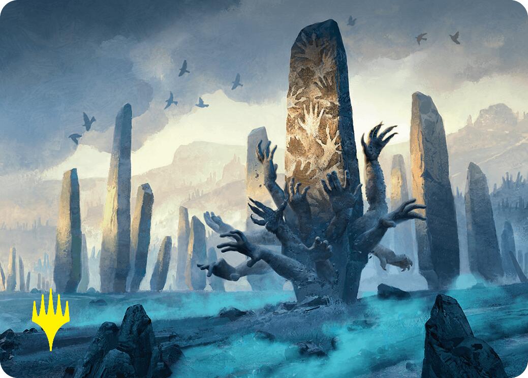Soulstone Sanctuary Art Card (19/54) (Gold-Stamped Signature) [Foundations Art Series] | Gamers Paradise