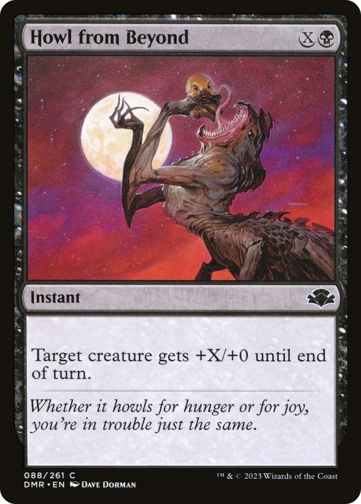 Howl from Beyond [Dominaria Remastered] | Gamers Paradise