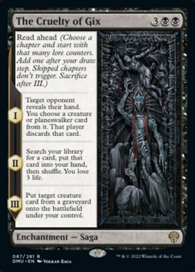 The Cruelty of Gix [Dominaria United] | Gamers Paradise