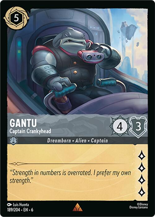 Gantu - Captain Crankyhead (189/204) [Azurite Sea] | Gamers Paradise