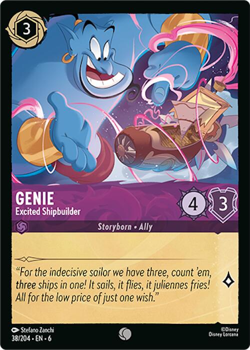 Genie - Excited Shipbuilder (38/204) [Azurite Sea] | Gamers Paradise