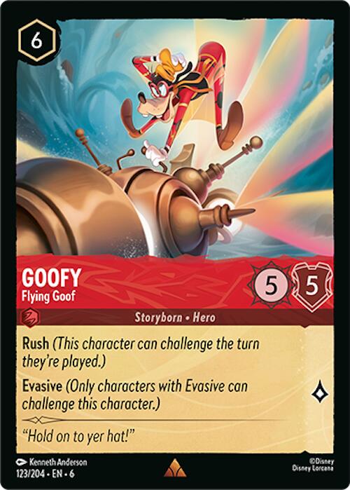 Goofy - Flying Goof (123/204) [Azurite Sea] | Gamers Paradise