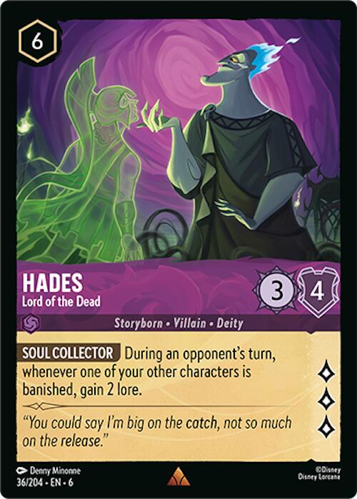 Hades - Lord of the Dead (36/204) [Azurite Sea] | Gamers Paradise