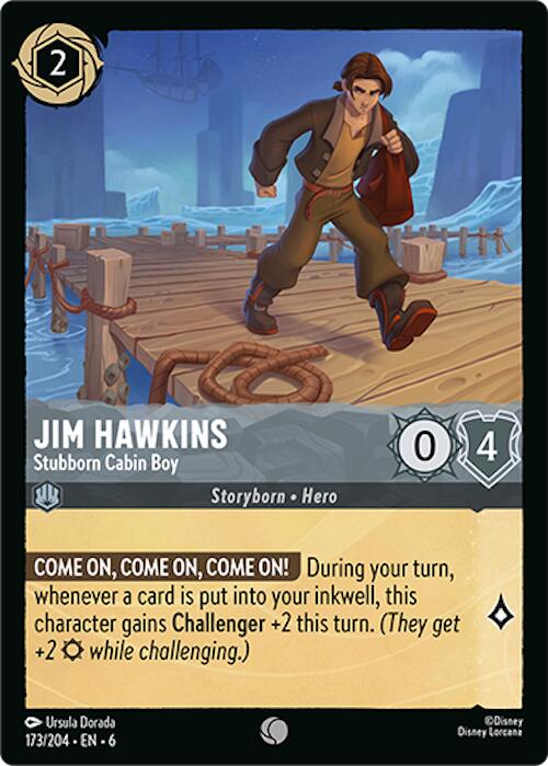Jim Hawkins - Stubborn Cabin Boy (173/204) [Azurite Sea] | Gamers Paradise
