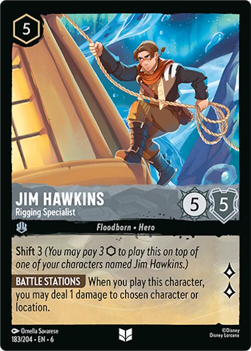 Jim Hawkins - Rigging Specialist (183/204) [Azurite Sea] | Gamers Paradise