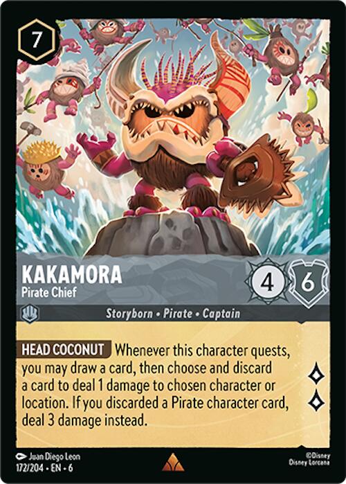 Kakamora - Pirate Chief (172/204) [Azurite Sea] | Gamers Paradise