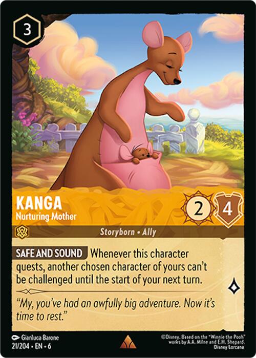 Kanga - Nurturing Mother (21/204) [Azurite Sea] | Gamers Paradise