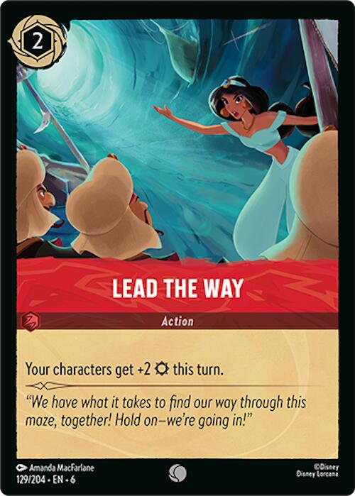 Lead the Way (129/204) [Azurite Sea] | Gamers Paradise