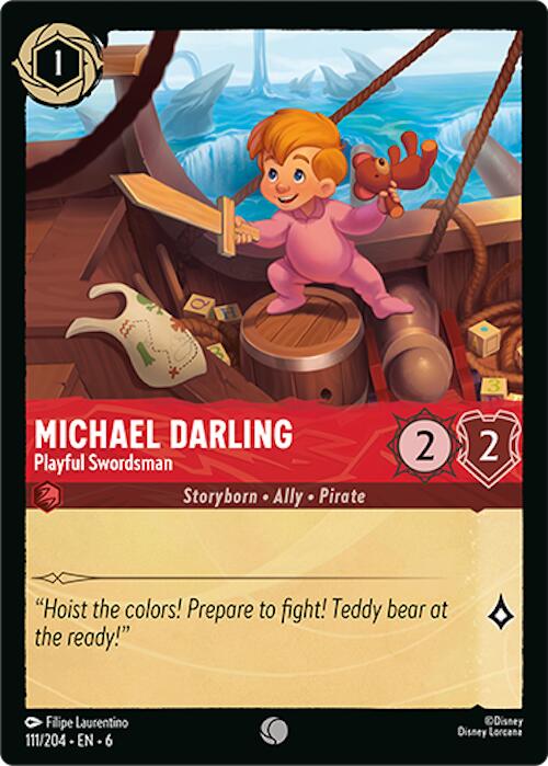 Michael Darling - Playful Swordsman (111/204) [Azurite Sea] | Gamers Paradise