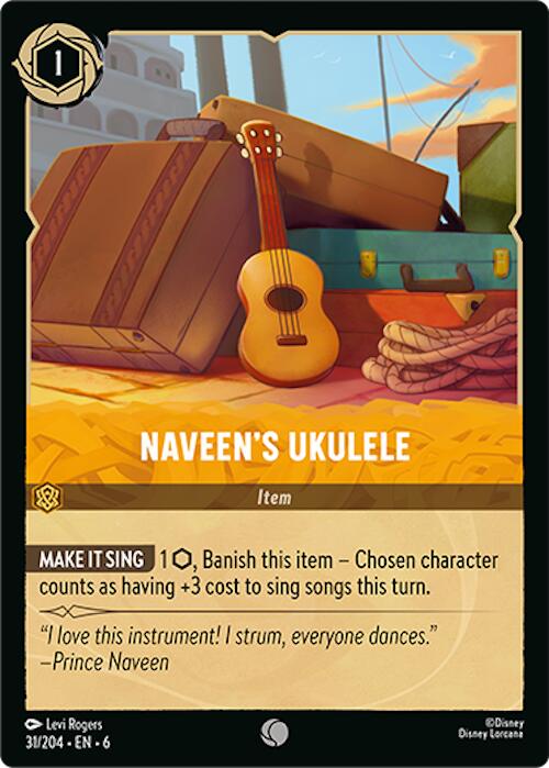 Naveen's Ukulele (31/204) [Azurite Sea] | Gamers Paradise