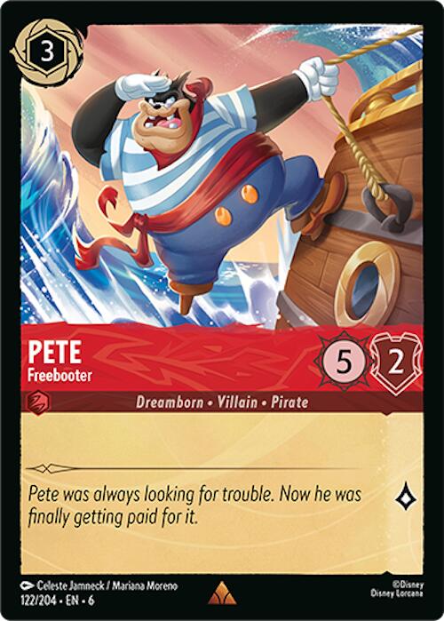 Pete - Freebooter (122/204) [Azurite Sea] | Gamers Paradise