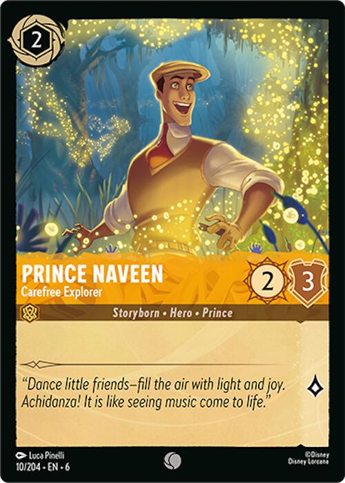 Prince Naveen - Carefree Explorer (10/204) [Azurite Sea] | Gamers Paradise
