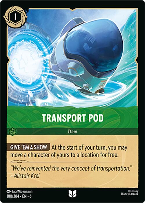 Transport Pod (100/204) [Azurite Sea] | Gamers Paradise