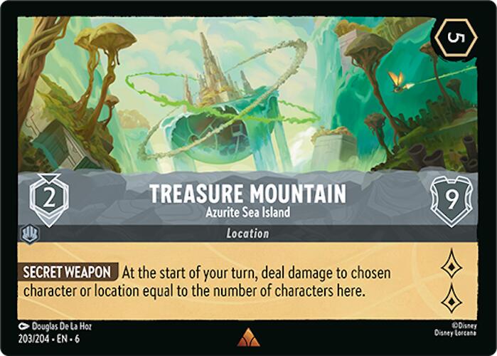 Treasure Mountain - Azurite Sea Island (203/204) [Azurite Sea] | Gamers Paradise