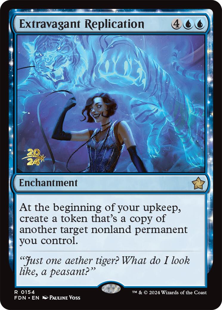 Extravagant Replication [Foundations Prerelease Promos] | Gamers Paradise