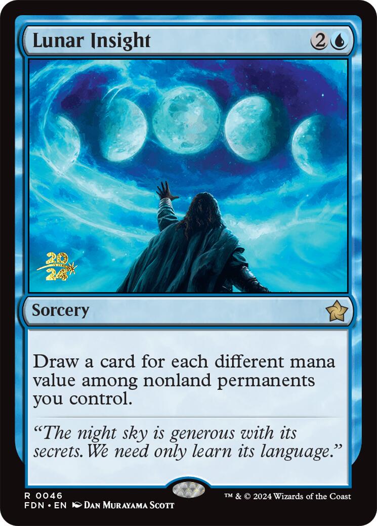 Lunar Insight [Foundations Prerelease Promos] | Gamers Paradise