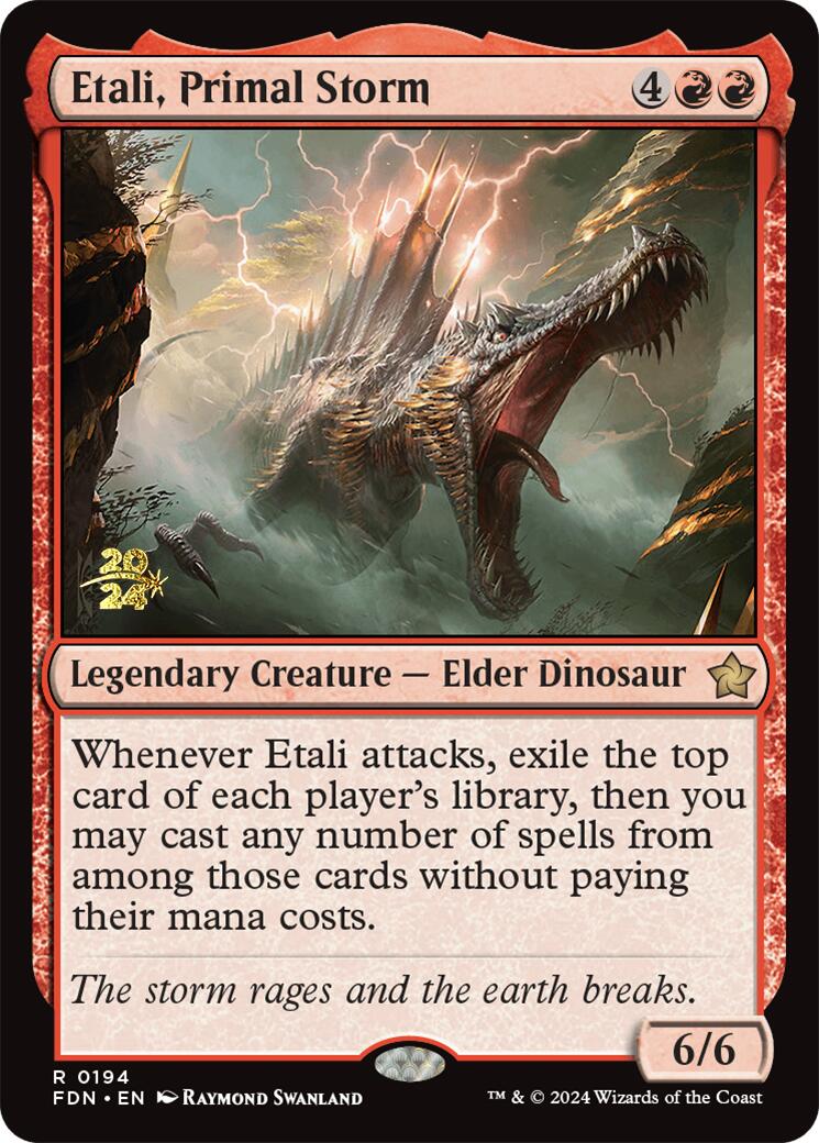 Etali, Primal Storm [Foundations Prerelease Promos] | Gamers Paradise