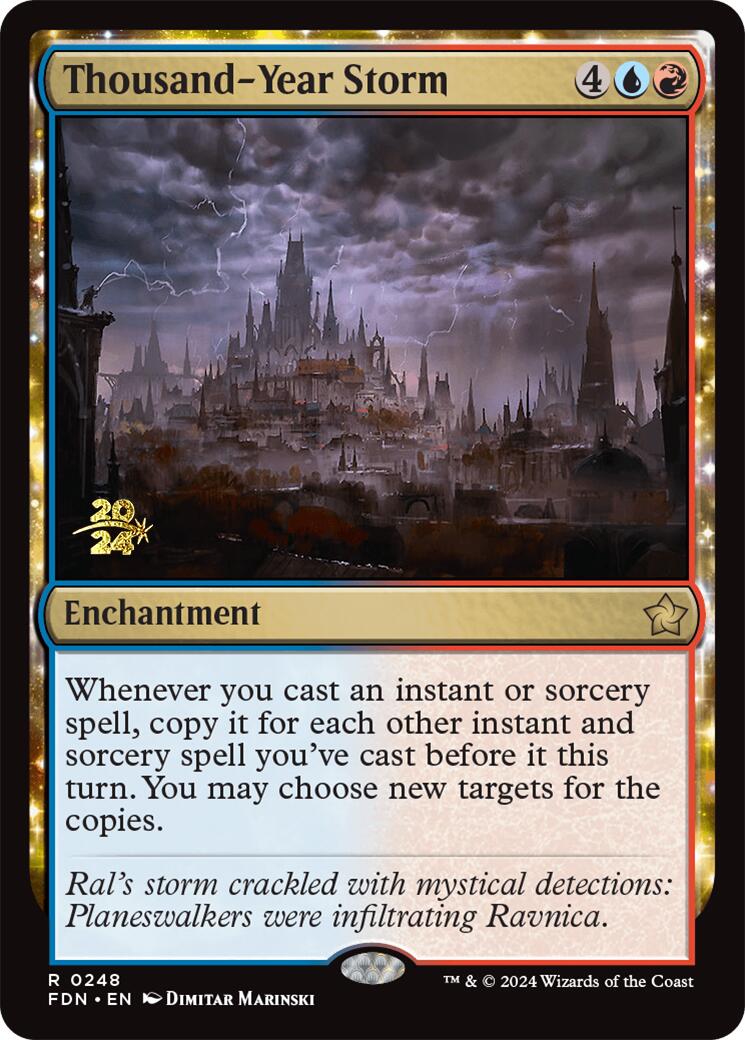 Thousand-Year Storm [Foundations Prerelease Promos] | Gamers Paradise